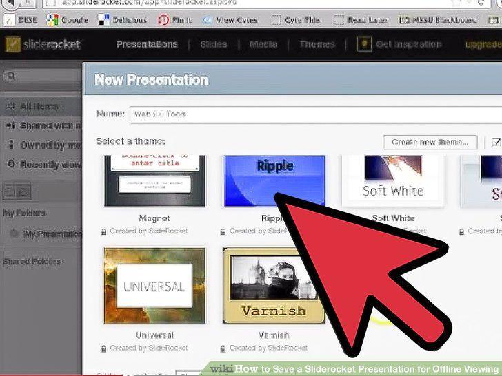 SlideRocket Logo - How to Save a Sliderocket Presentation for Offline Viewing