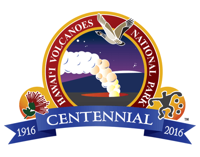 Volcanoes Logo - New Logo Commemorates Park's Centennial Anniversary in 2016 - Hawai ...