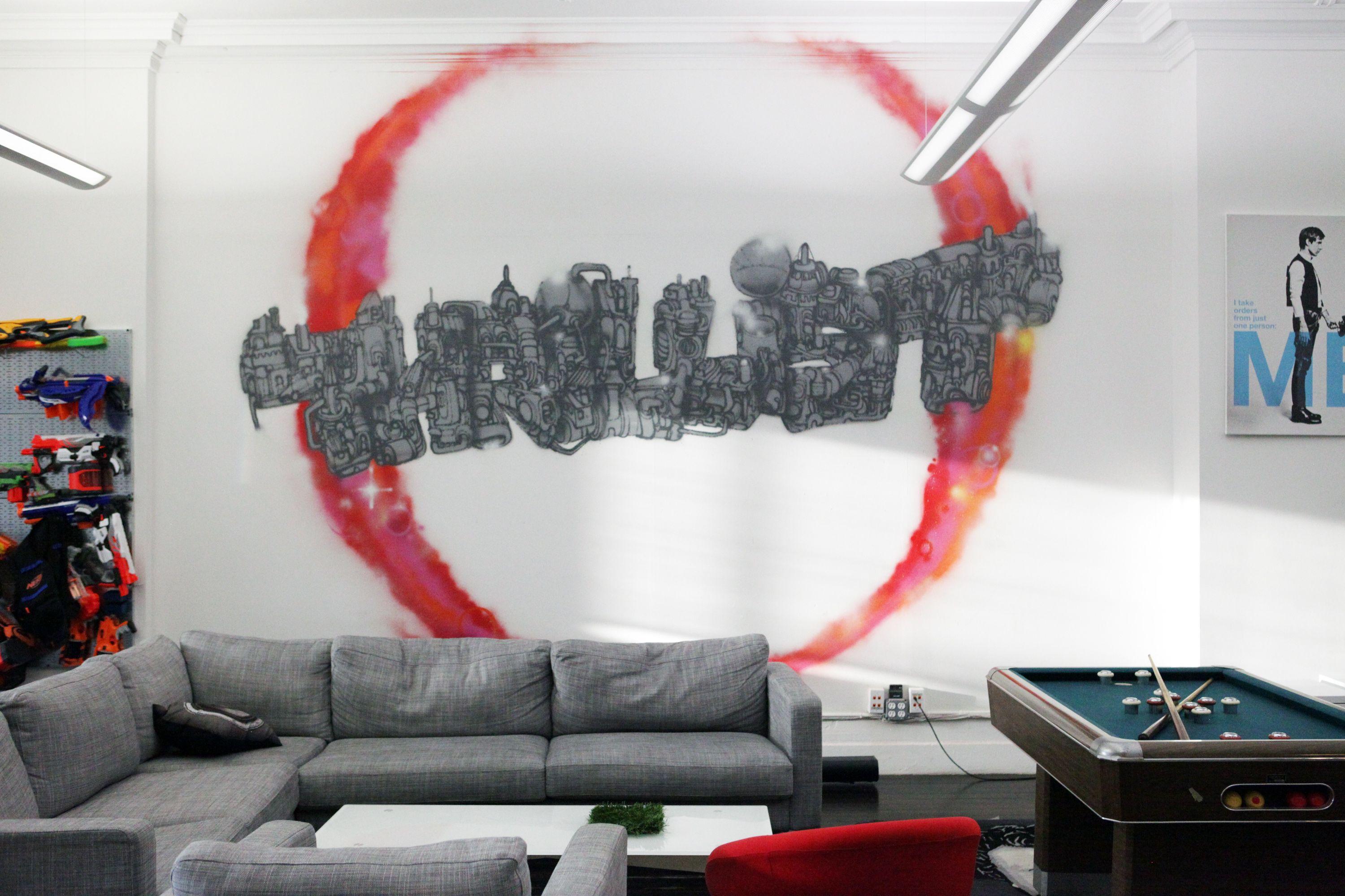 Thrillist Logo - Thrillist - Logo NYC Office - Graffiti Artist For Hire