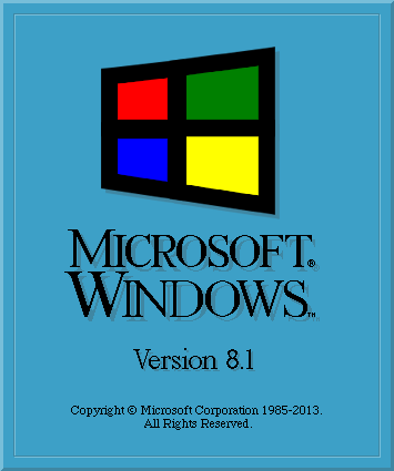 8.1 Logo - New Windows 8.1 Logo - Imgur