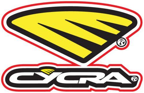 Cycra Logo - Cycra Ultra Probend CRM Wrap Around Handguards White/Red for 1 1/8 ...