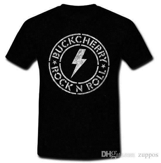 Buckcherry Logo - New BUCKCHERRY Rock & Roll Logo Rock Band Black Adult T Shirt S M L