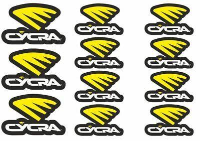 Cycra Logo - STICKERS DECALS FOR Cycra Probend Handguards KTM SX SXF EXC 125 250