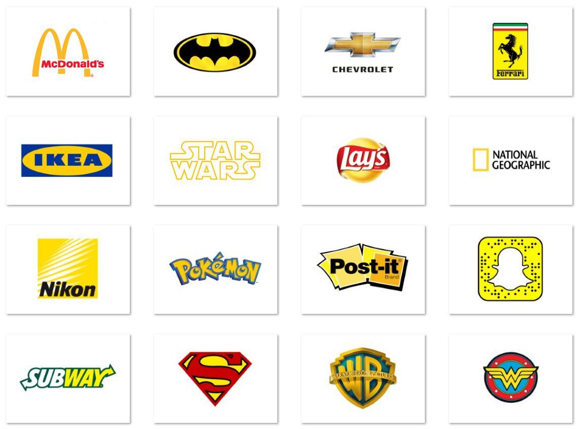Top 20 Logo - Top 20 Famous Logos Designed in Yellow