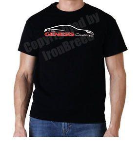 GenCoupe Logo - Hyundai Genesis Coupe Logo T-Shirt Silhouette R Spec Track Racing ...