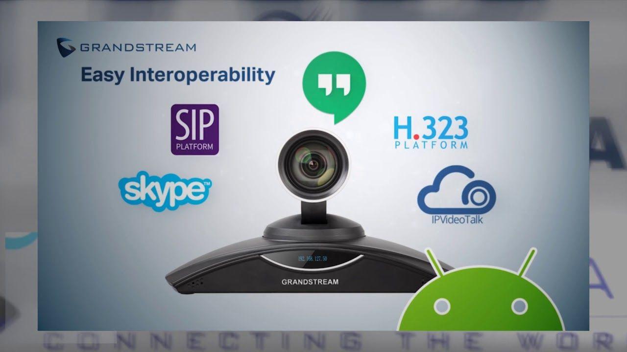 H.323 Logo - Grandstream Video Conferencing System Dubai - SIP/ H.323 / Cloud ...