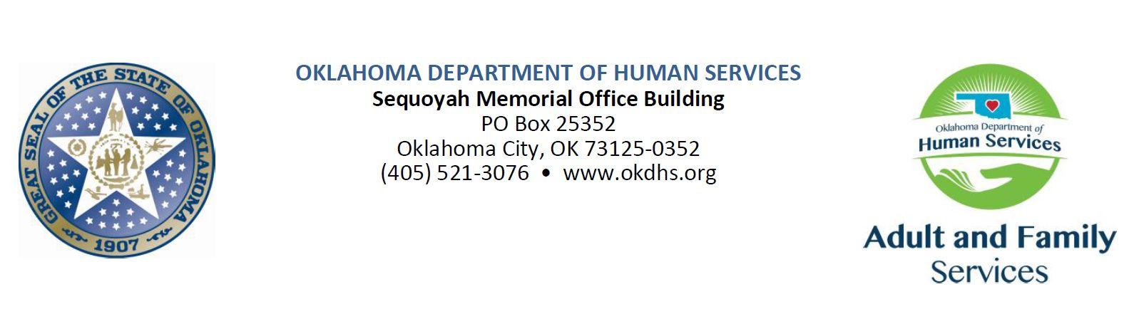 OKDHS Logo - Co Payments And Cost Sharing