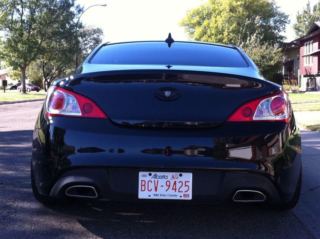 GenCoupe Logo - View Single Post - Black Gen Coupe Emblem on Black Genny?