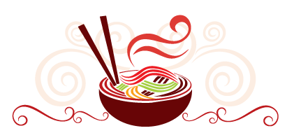 Noodle Logo - Free Logo Maker - Ready made Online Noodles Logo design