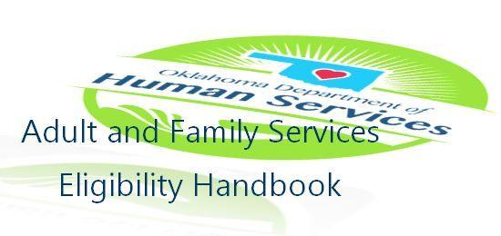 OKDHS Logo - Adult and Family Services Eligibility Handbook