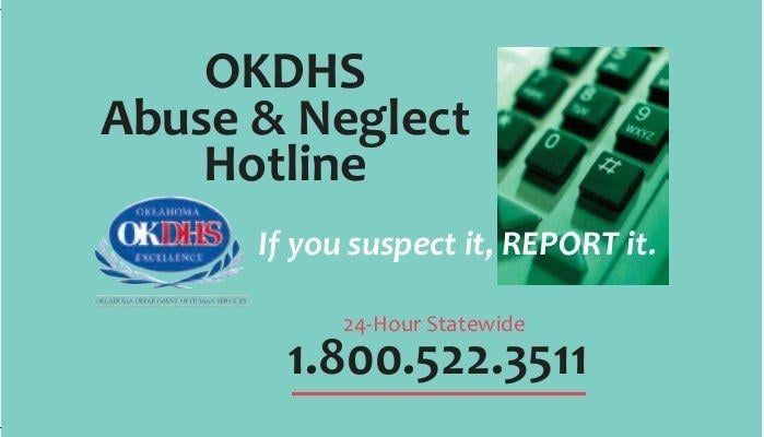 OKDHS Logo - OKDHS Abuse & Neglect Hotline - Oklahoma Department of Human ...