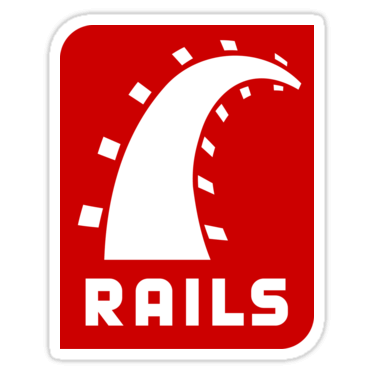 Rails Logo - Ruby on Rails Stickers and T-shirts — DevStickers