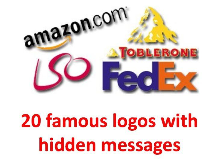 20 Famous Logo - 20 Famous Logos with Hidden Messages