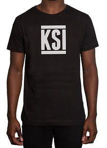 Ksi Logo - KSI Logo T Shirt Inspired Merchandise Logan Paul Fight Night