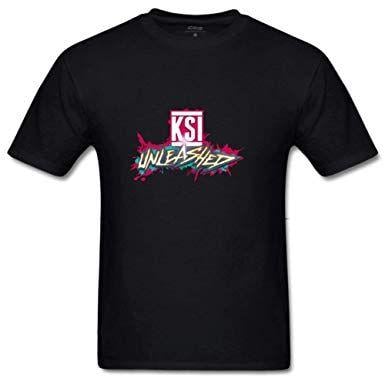 Ksi Logo - Amazon.com: Bart Perkin Men's KSI Logo Short Sleeves T-Shirt: Clothing