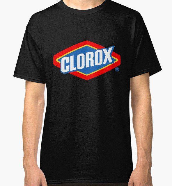 Chlorox Logo - Clorox Logo New T Shirt Men's Black-in T-Shirts from Men's Clothing ...