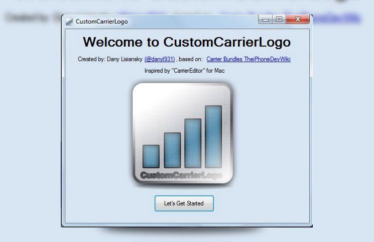 Carrier Logo - How to Change Carrier Logo on iPhone using CustomCarrierLogo for Windows