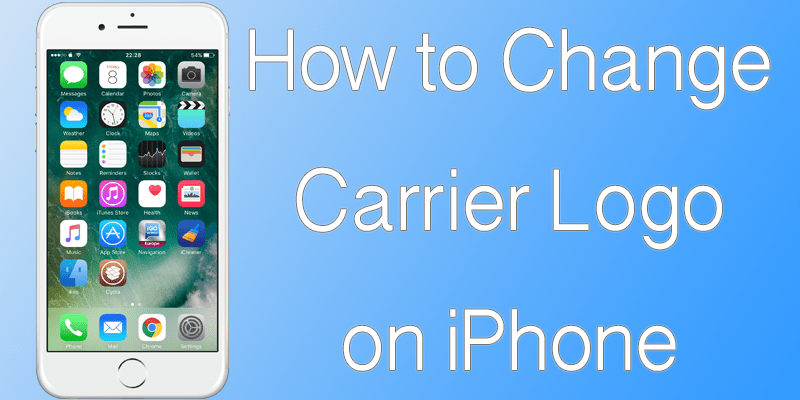 Carrier Logo - How To Change Carrier Logo On iPhone Without Jailbreak