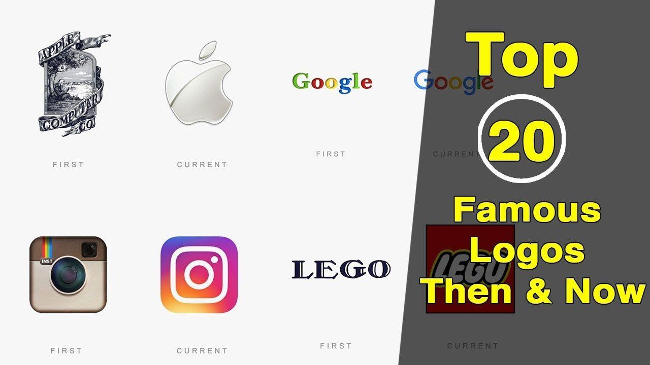 20 Famous Logo - Top 20 Famous Logos Then And Now | Then Vs Now | Brand Logos ...