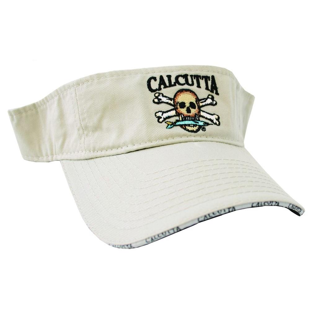 Putty Logo - Calcutta Adjustable Strap Low Profile Visor in Putty with Fade ...