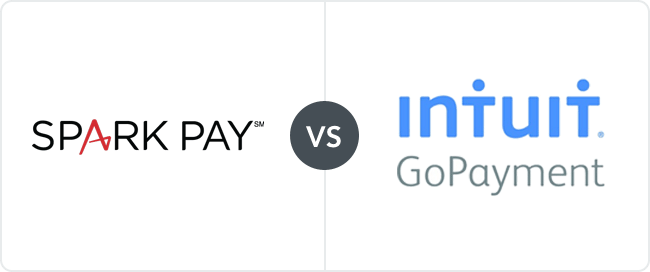 GoPayment Logo - Spark Pay VS Intuit GoPayment