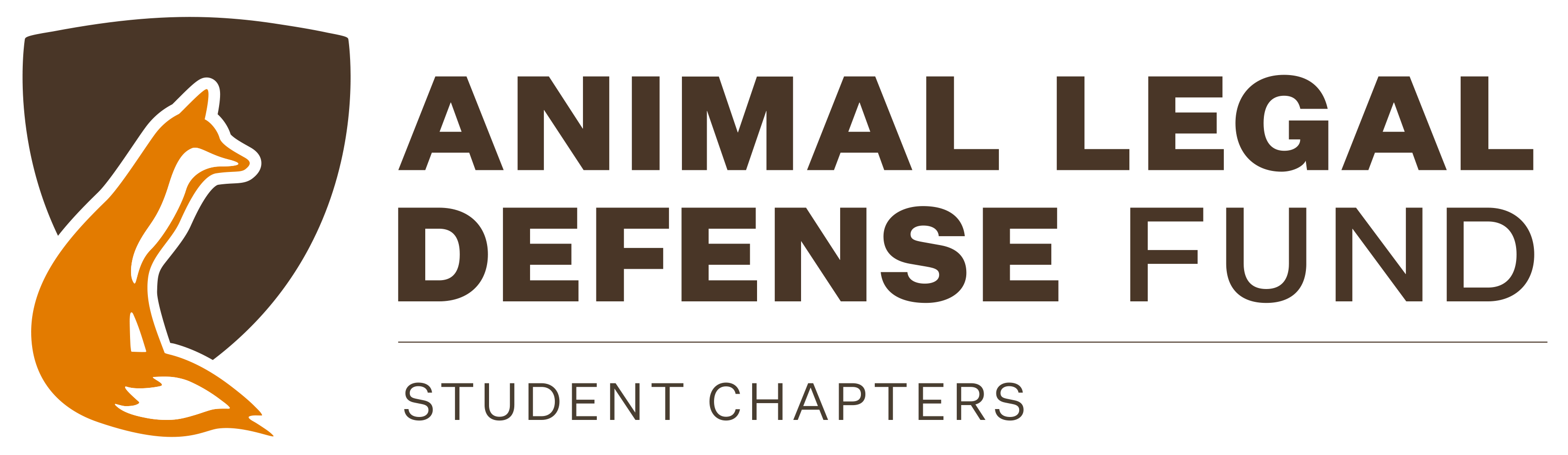 Chapters Logo - ALDF Student Chapters Logo Horizontal 8.2018 Legal Defense Fund