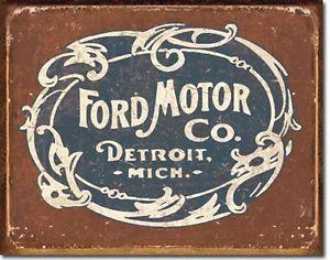 FoMoCo Logo - FORD MOTOR COMPANY METAL SIGN FOMOCO LOGO MUSTANG GT TRUCKS POSTER