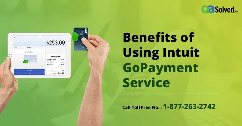 GoPayment Logo - Benefits of Using Intuit QuickBooks GoPayment Service