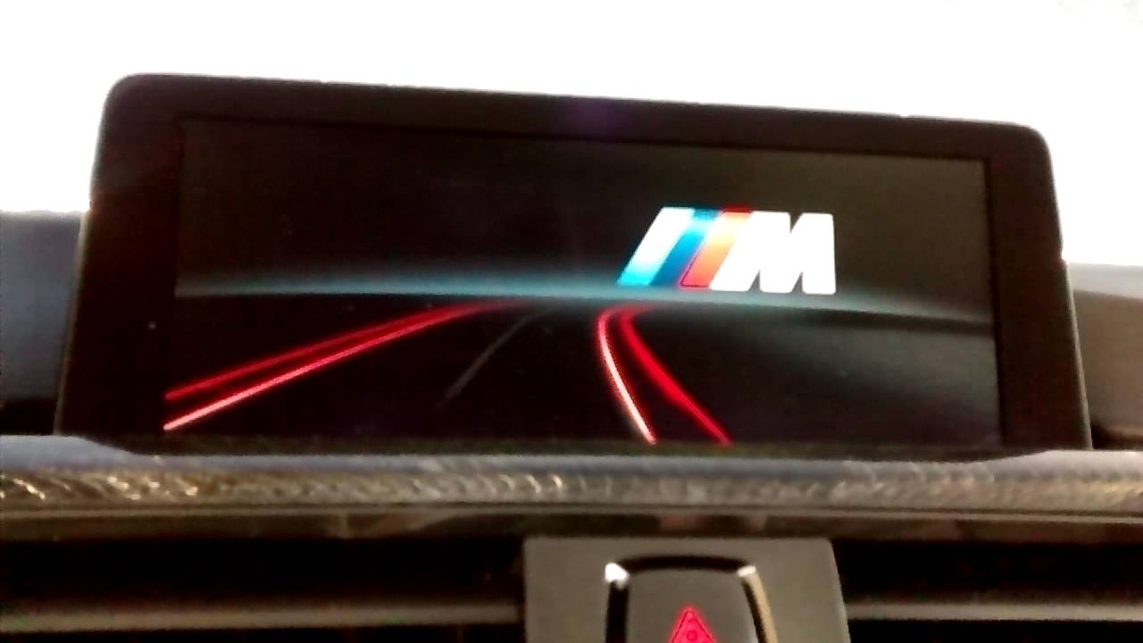 Idrive Logo - BMW F30 idrive Startup... M Logo - YouTube