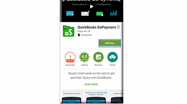 GoPayment Logo - QuickBooks Online and Merchant Service Options 2