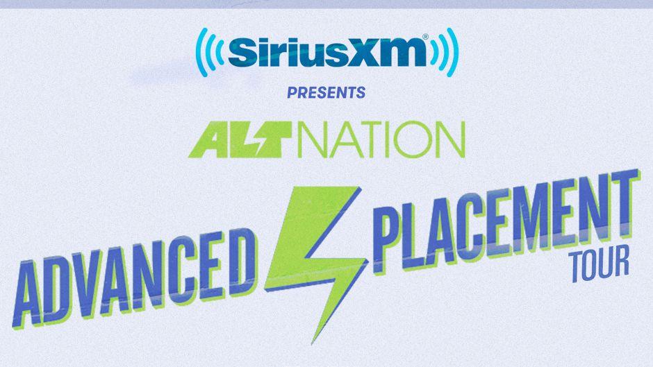 SiriusXM Logo - Alt Nation presents the Advanced Placement Tour with MISSIO, Coast