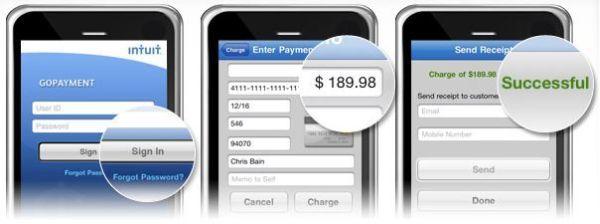 GoPayment Logo - Verizon to offer Intuit's GoPayment in retail stores, free after rebate