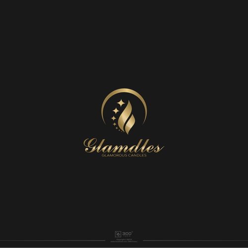 Candel Logo - Logo design for Glamdles - Glamorous Candles | Logo design contest