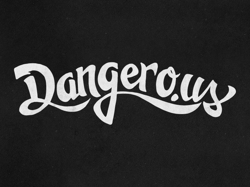 Dangerous Logo - Dangerous Logo by Jason Julien | Dribbble | Dribbble