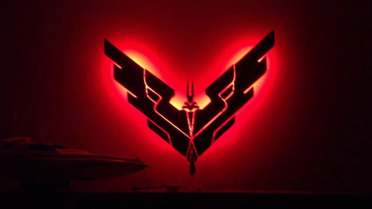 Dangerous Logo - Hand made Elite Dangerous Logo with RGB backlight - YouTube