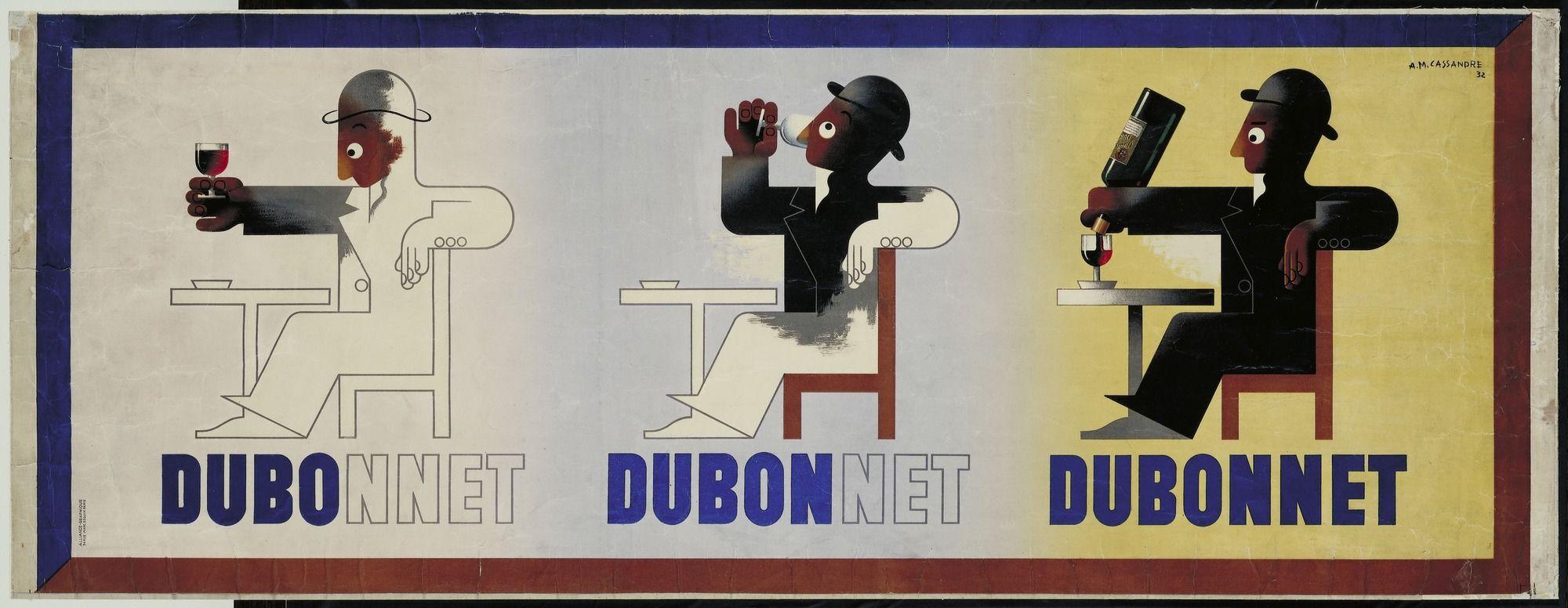 Dubon Logo - A. M. Cassandre. Dubo Dubon Dubonnet. 1932 | MoMA