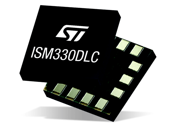 STMicroelectronics Logo - ISM330DLC INEMO® 6 Axis Inertial Module