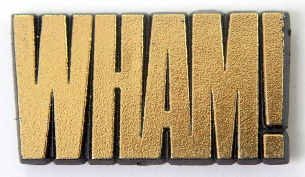 Wham Logo - Wham Plastic Badge