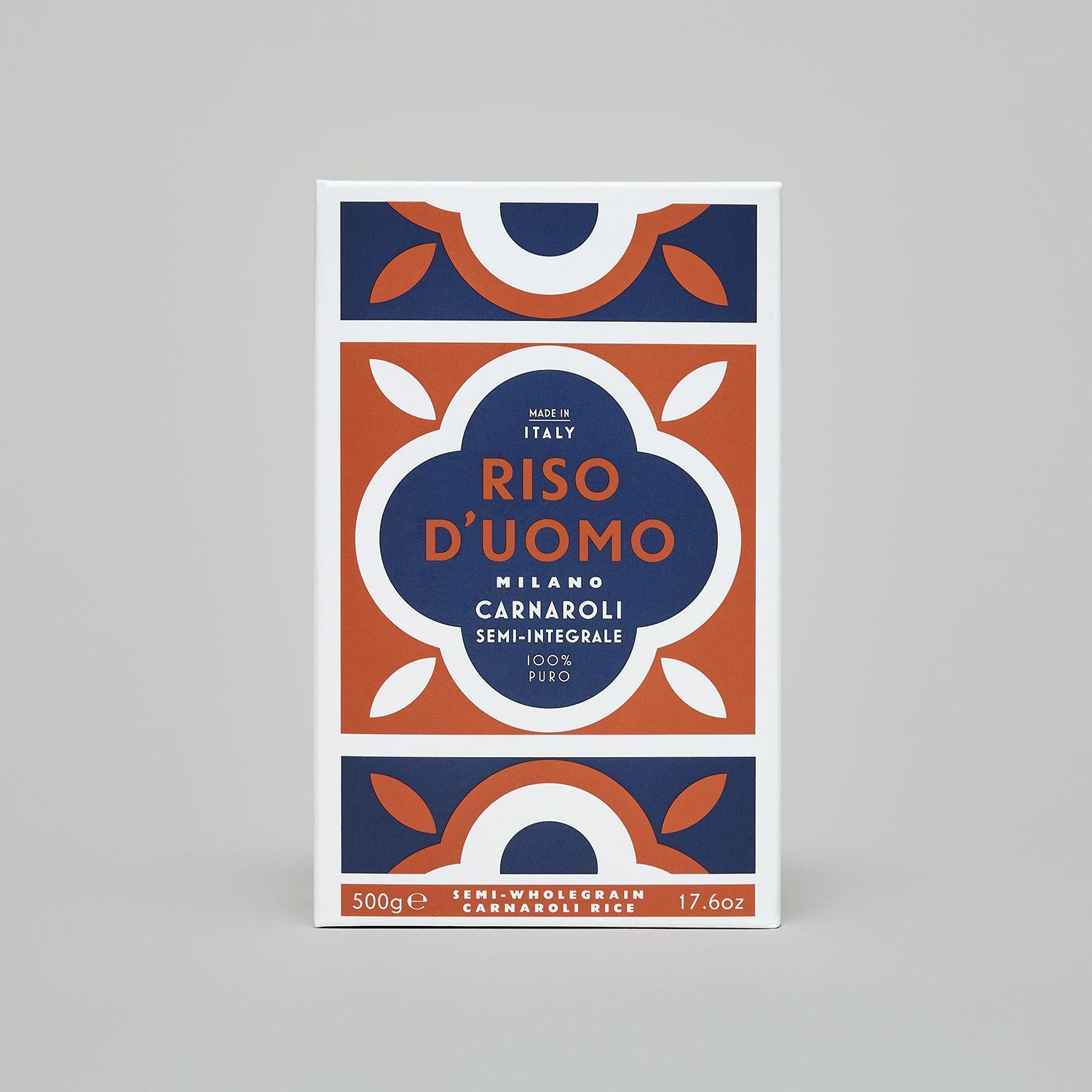 Riso Logo - New Packaging for Riso D'uomo by Here Design — BP&O