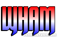 Wham Logo - United States of America Logo. Free Logo Design Tool from Flaming Text