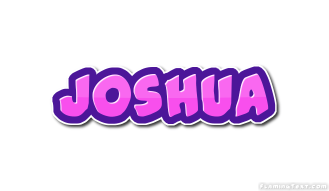 Joshua Logo - Joshua Logo | Free Name Design Tool from Flaming Text