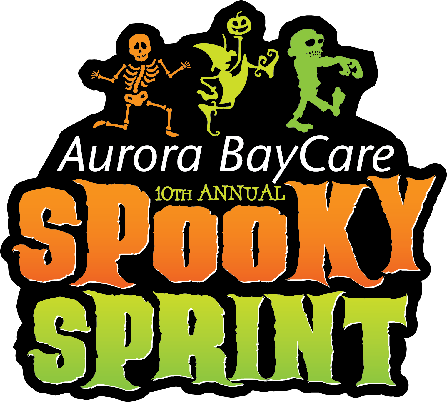 BayCare Logo - Spooky Sprint. Aurora BayCare Medical Center