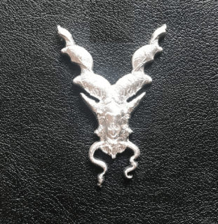 Markhor Logo - Markhor Silver Siachin Frosted | 3D Lapel Pins in PAKISTAN