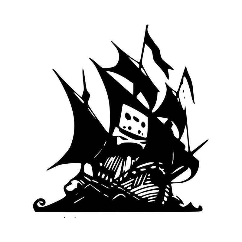 Piratebay Logo - The Pirate Bay Cassett Pirate Logo T Vinyl Decal Sticker