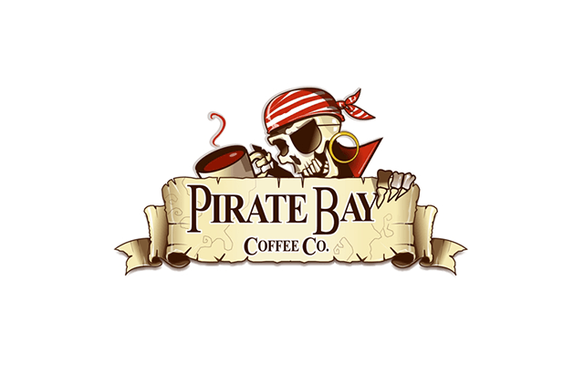 Piratebay Logo - Pirate Bay Coffee Co. Logo