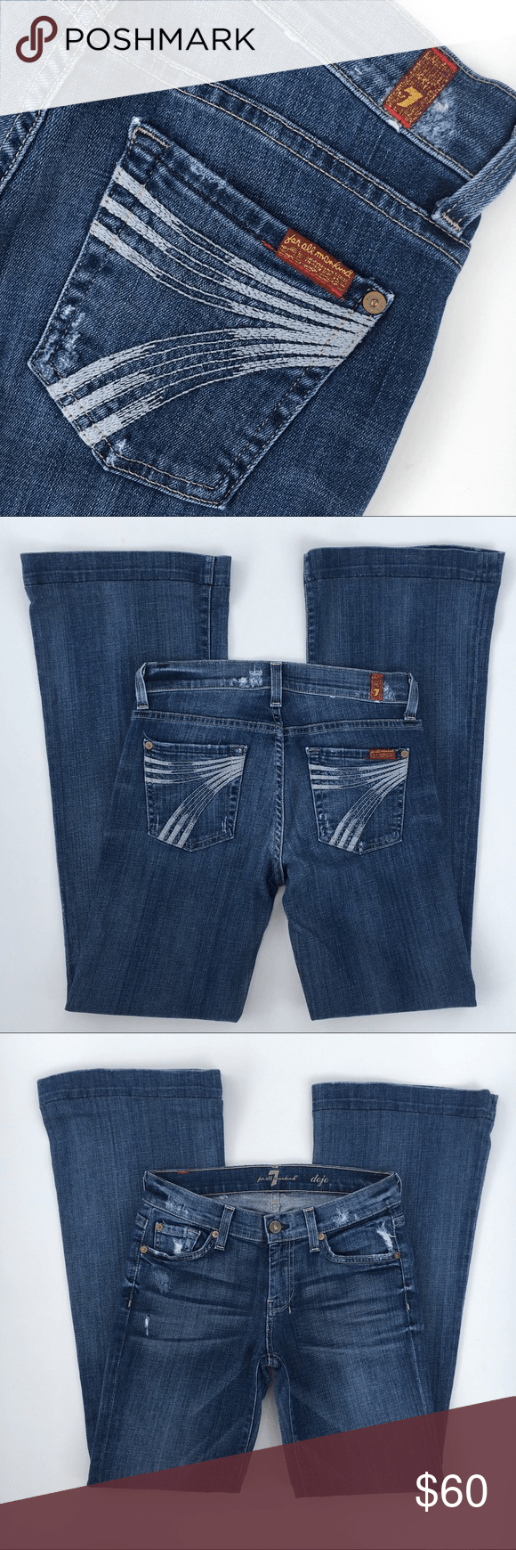 7Fam Logo - 7FAM dojo jeans stretch 26 7 For All Mankind 31