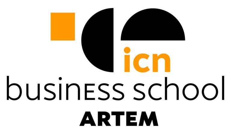 ICN Logo - A l'occasion de son emménagement sur le campus Artem, ICN Business