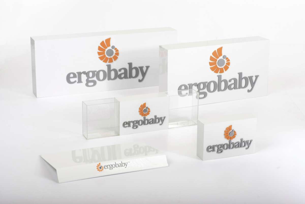 Ergobaby Logo - Gate 8 Limited. display design. display manufacturing. shop