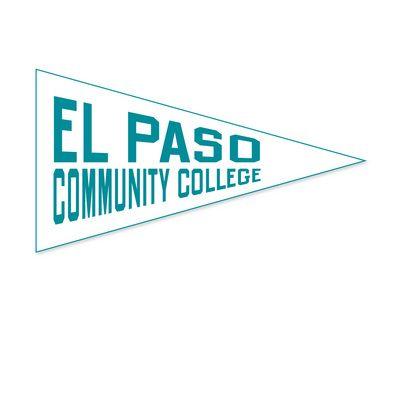 EPCC Logo - El Paso Community College Valle Verde Bookstore - Mini Felt Pennant ...