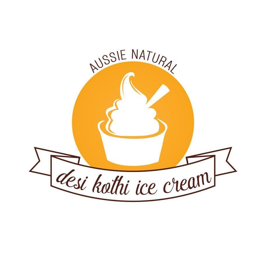 Cream Logo - Entry by umangpatel2442 for Designs of DESI KOTHI ICE CREAM